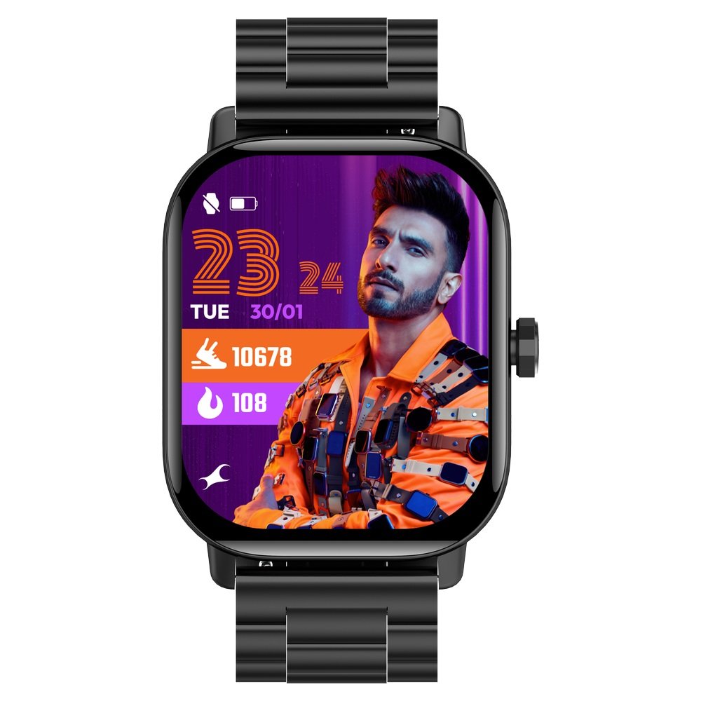 Fastrack Radiant FX2 Luxury Metal Smartwatch with largest 5.1 AMOLED Display with Functional Crown - Image 3