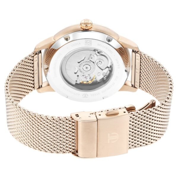 Titan Mechanical Silver Dial Analog Stainless Steel Strap Watch for Men - Image 6