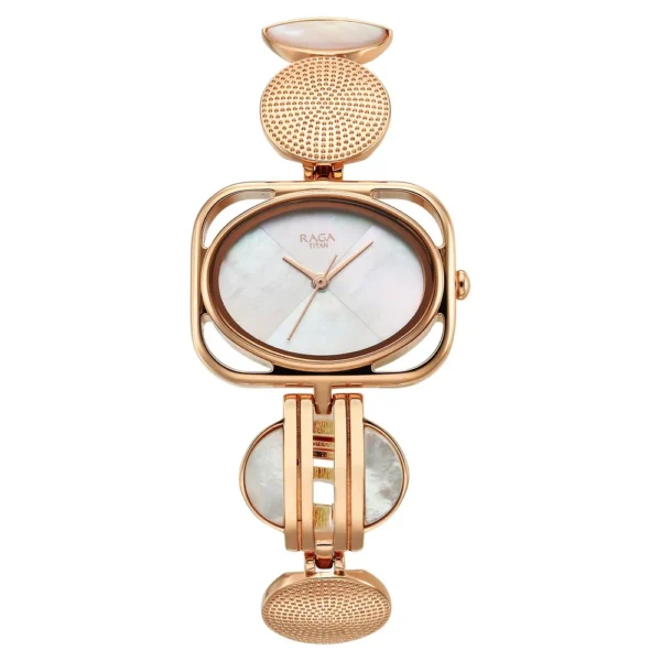 Raga Power Pearls Analog Watch - For Women 95225WM01F - Image 3