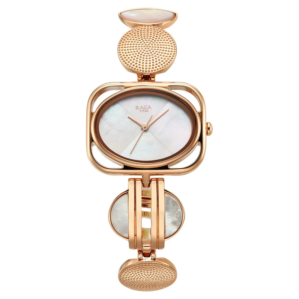 Raga Power Pearls Analog Watch - For Women 95225WM01F - Image 3