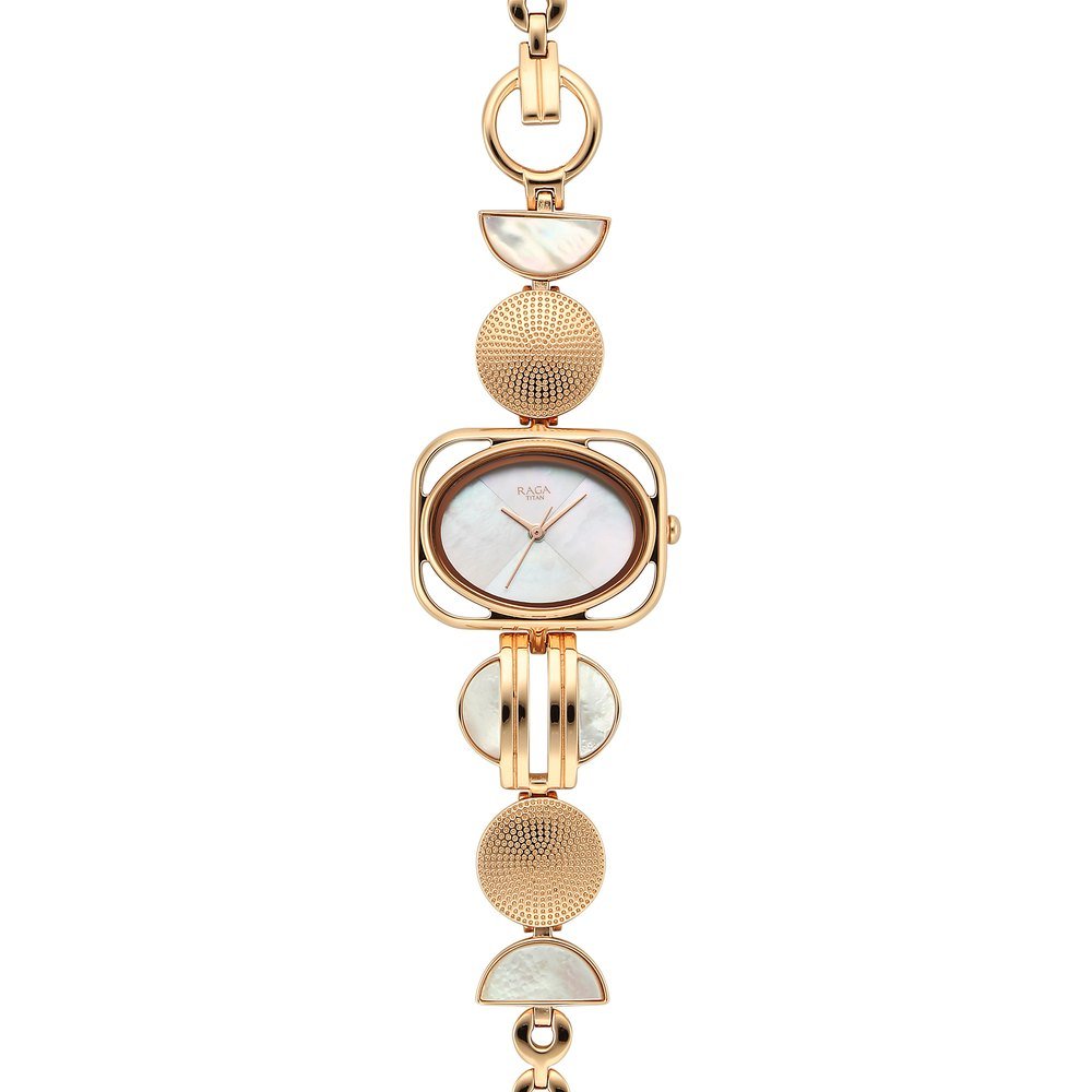 Raga Power Pearls Analog Watch - For Women 95225WM01F - Image 4