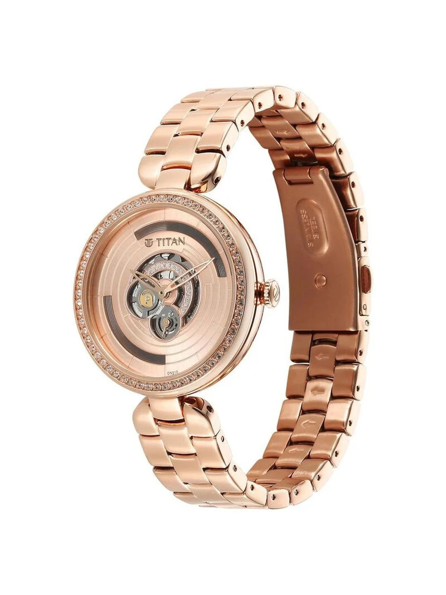 Titan 95229WM01 Purple Abstract Analog Watch for Women - Image 5