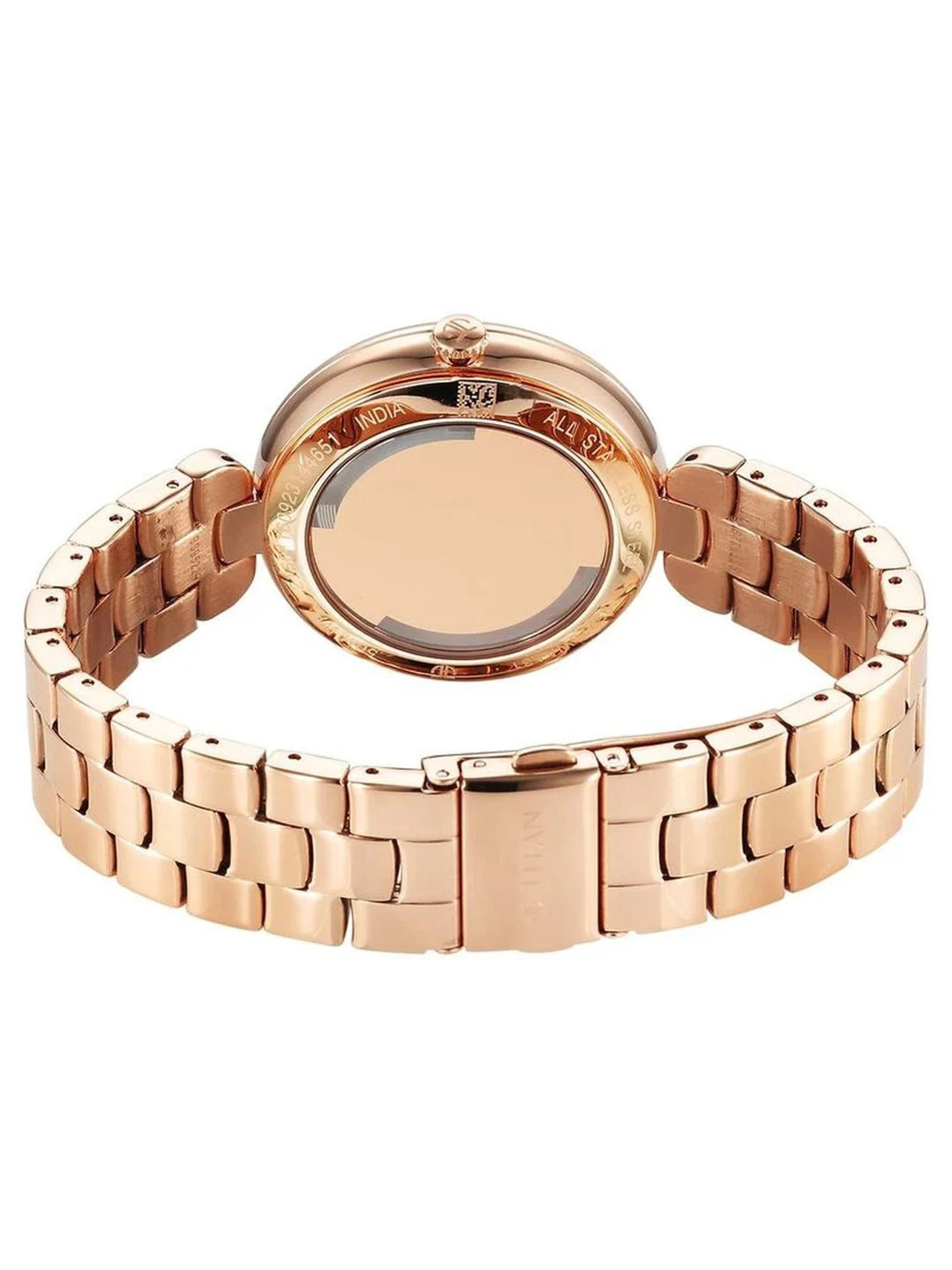 Titan 95229WM01 Purple Abstract Analog Watch for Women - Image 3