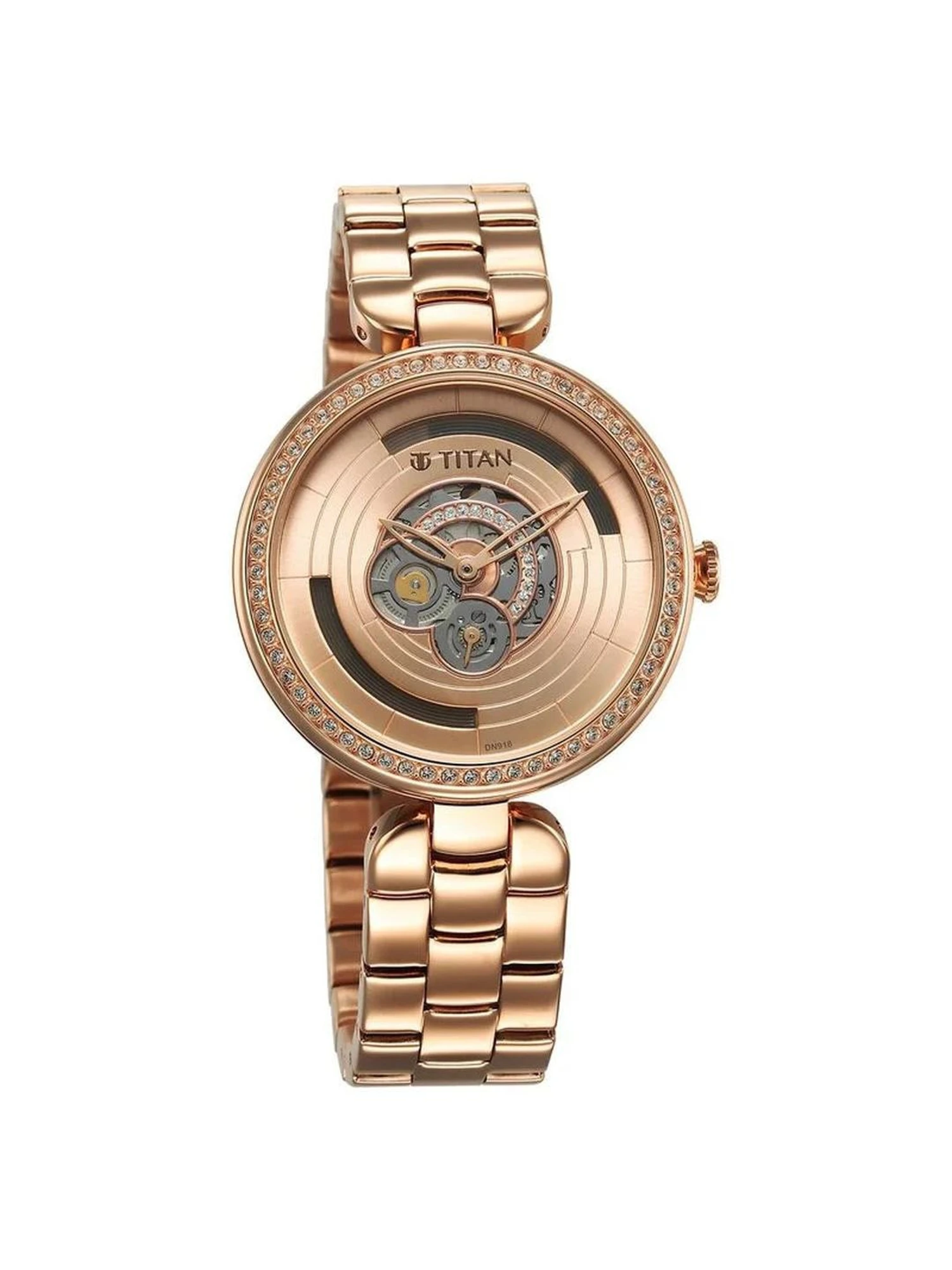 Titan 95229WM01 Purple Abstract Analog Watch for Women - Image 6